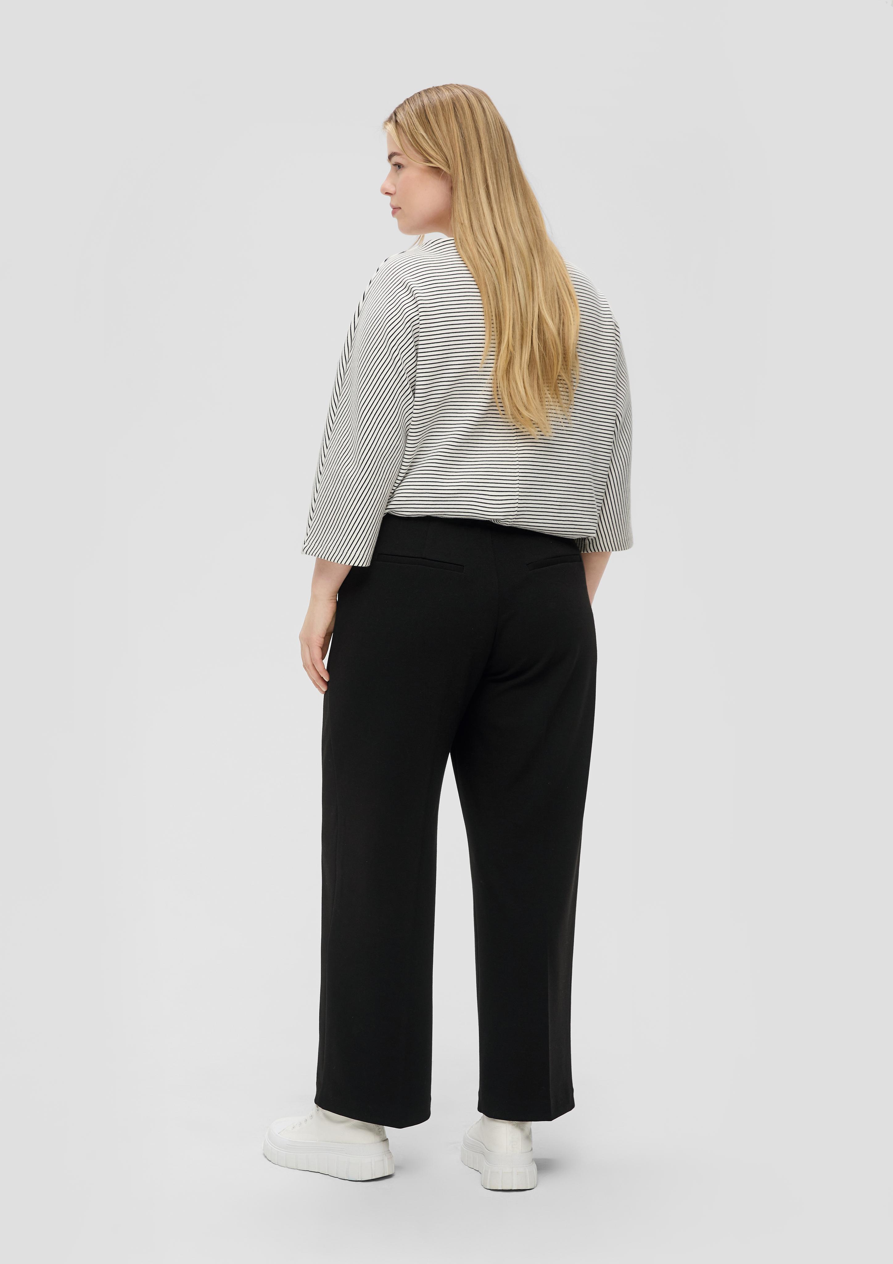 Interlockjersey-Hose mit Wide Leg  EME  2149254-9999
