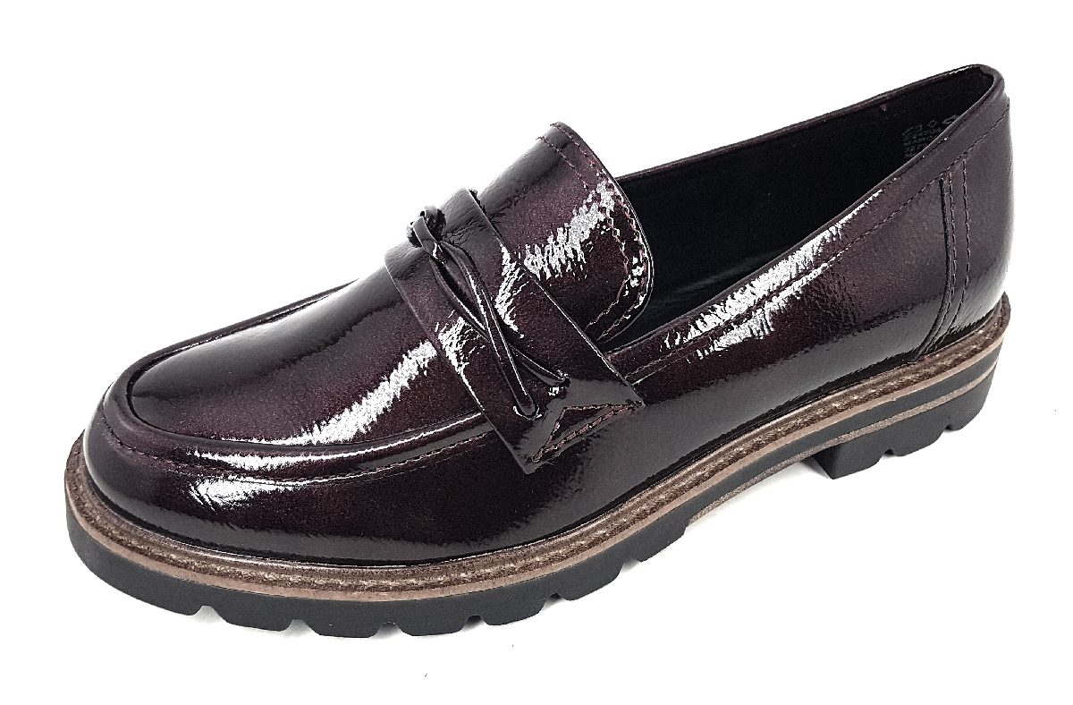 Marco Tozzi 2-24704-29 Rot 580-Bordeaux Pat.