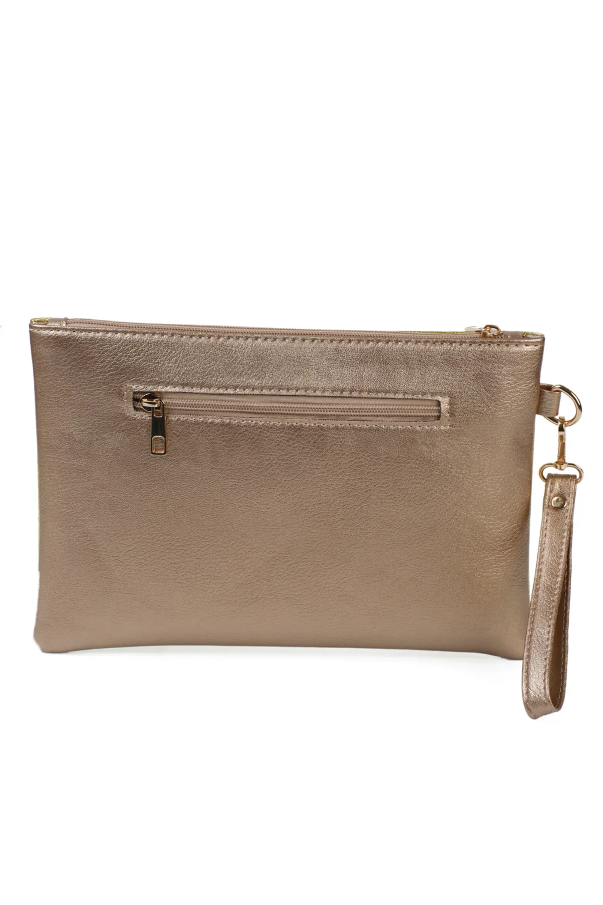 Capone Outfitters  Clutch - Goldfarben - Unifarben