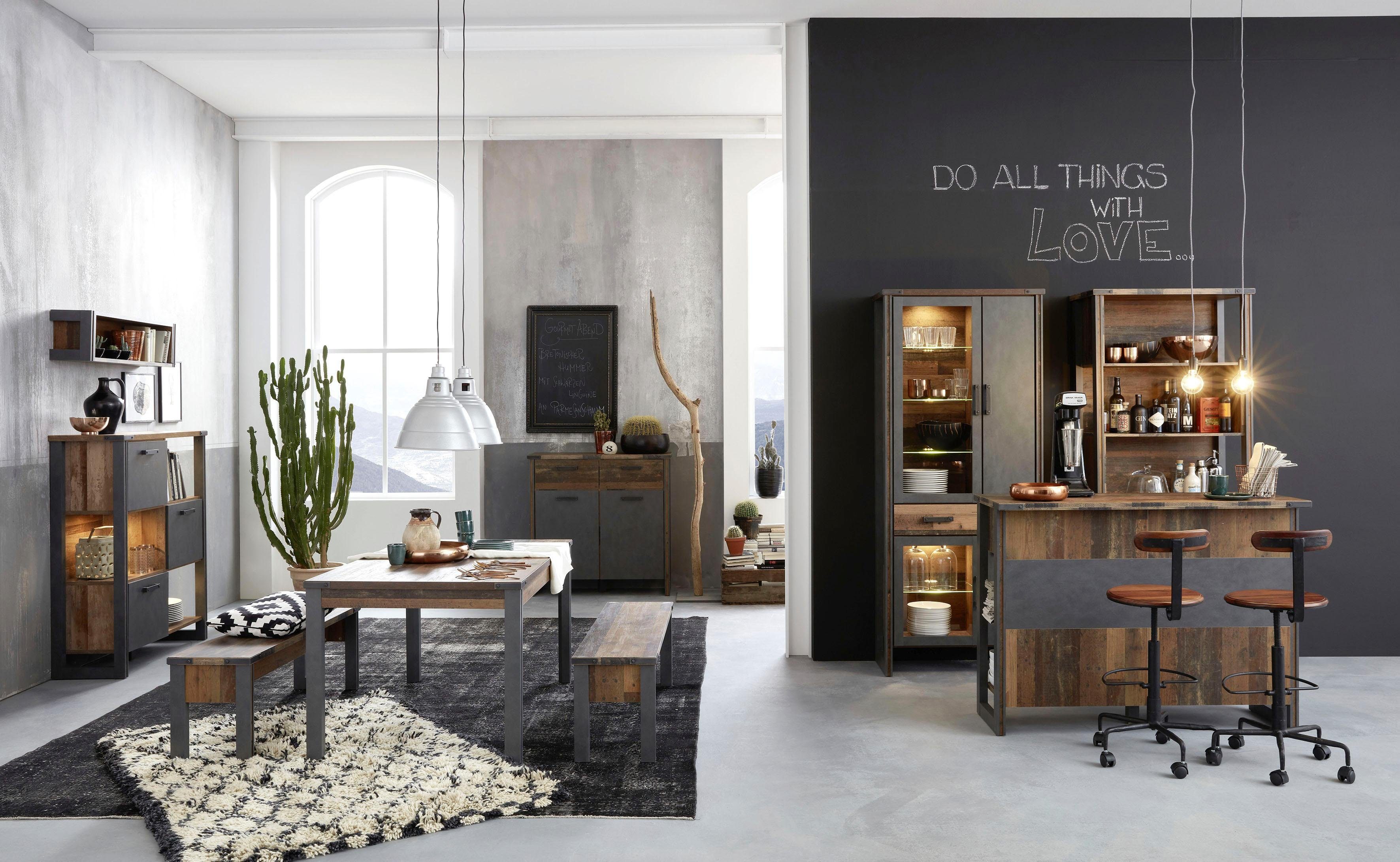 Home affaire Barschrank Bristol Breite 140 cm