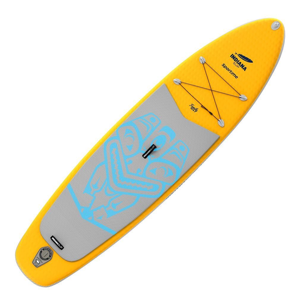 Sportime SUP-Board Stand Up Paddling Board Set Indiana, Kompromisslose Schweizer Qualität mit einzigartigen Funktionalitäten
