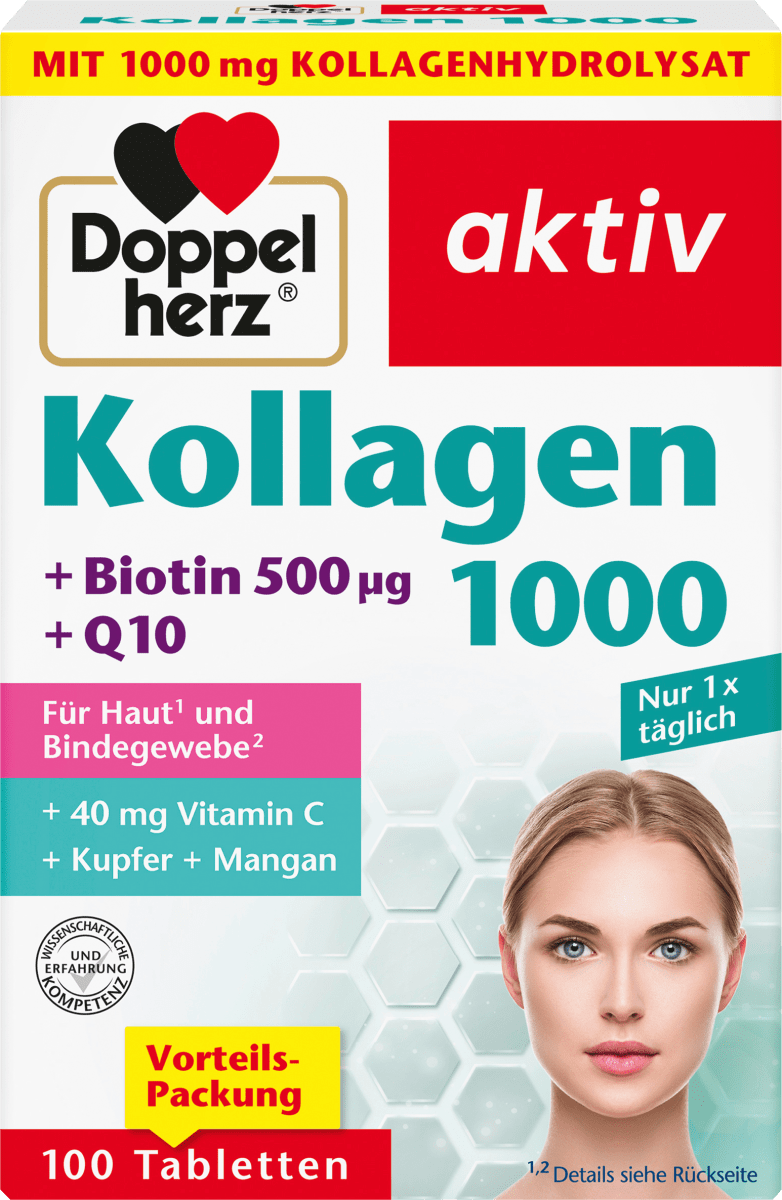Kollagen 1000 Tabletten 100 St, 136 g