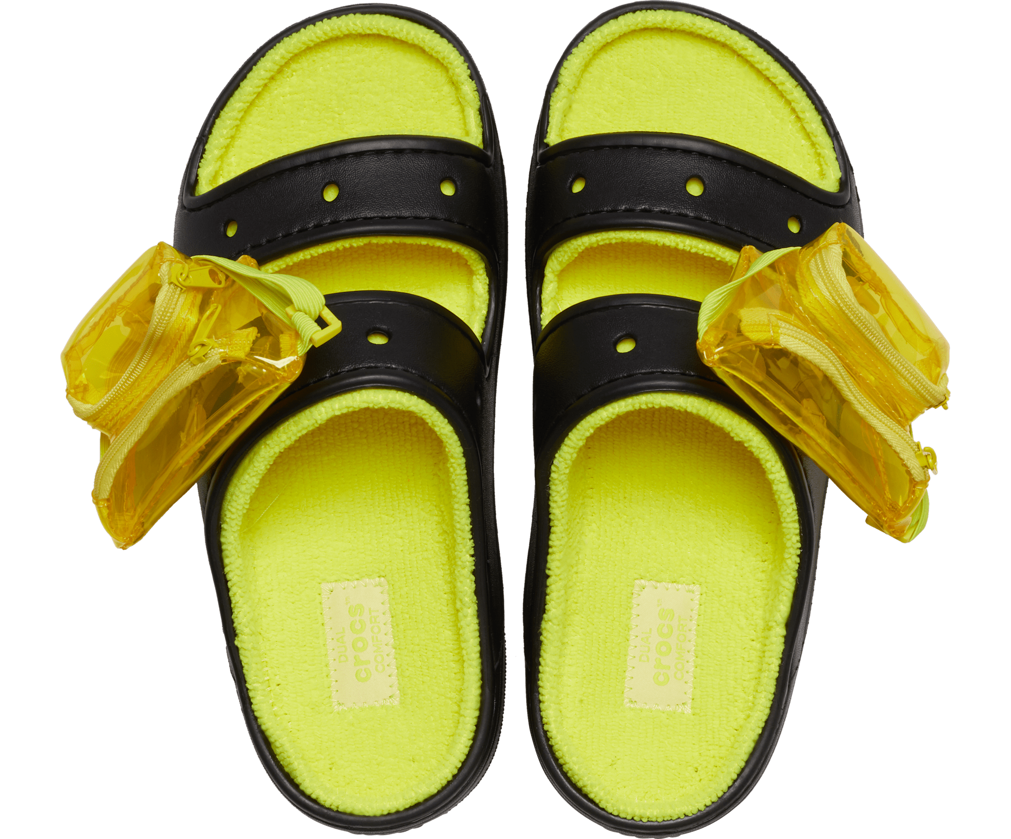 Classic Cozzzy Towel Neon Highlighter Sandal
