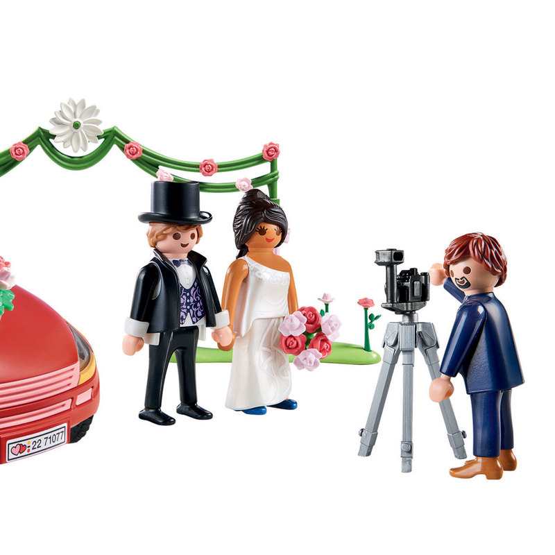 71077 Couple de mariés photographe et voiture Playmobil City Life