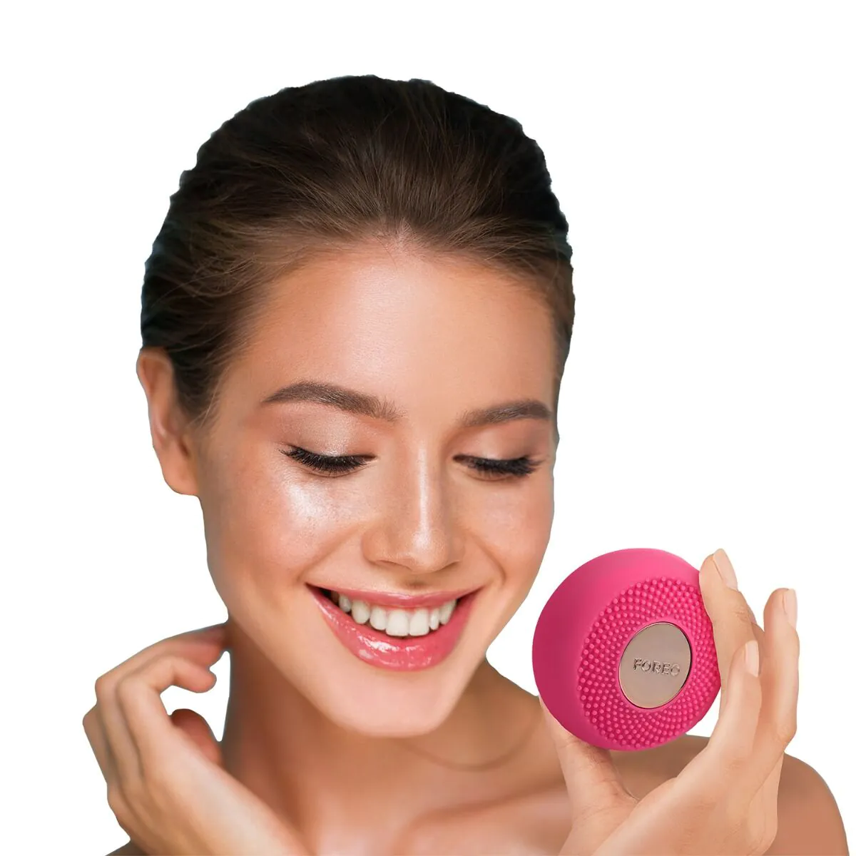 Foreo Ufo Mini uređaj za maske od platna, boja fuksije