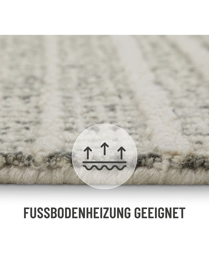 Wecon Home Läufer Hamptons FORTYFIVE in grau-creme-weiß günstig kaufen