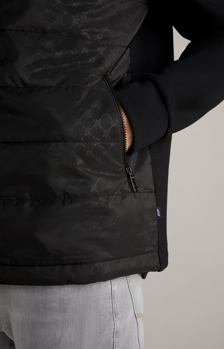 Cornflower Sweatjacke Scotty in Schwarz