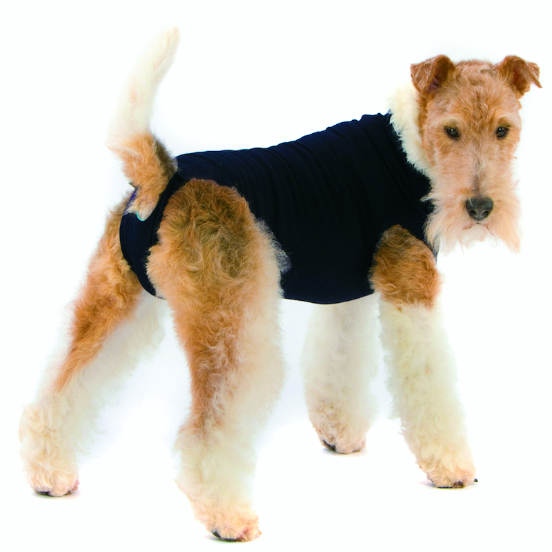 Trovet Hundepullover Trovet Hundebody Recovery Suit schwarz S+