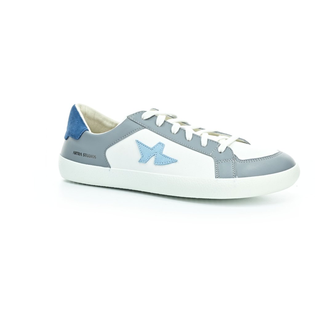Artra Studios Orbit White/Grey/Blue Barfußschuhe