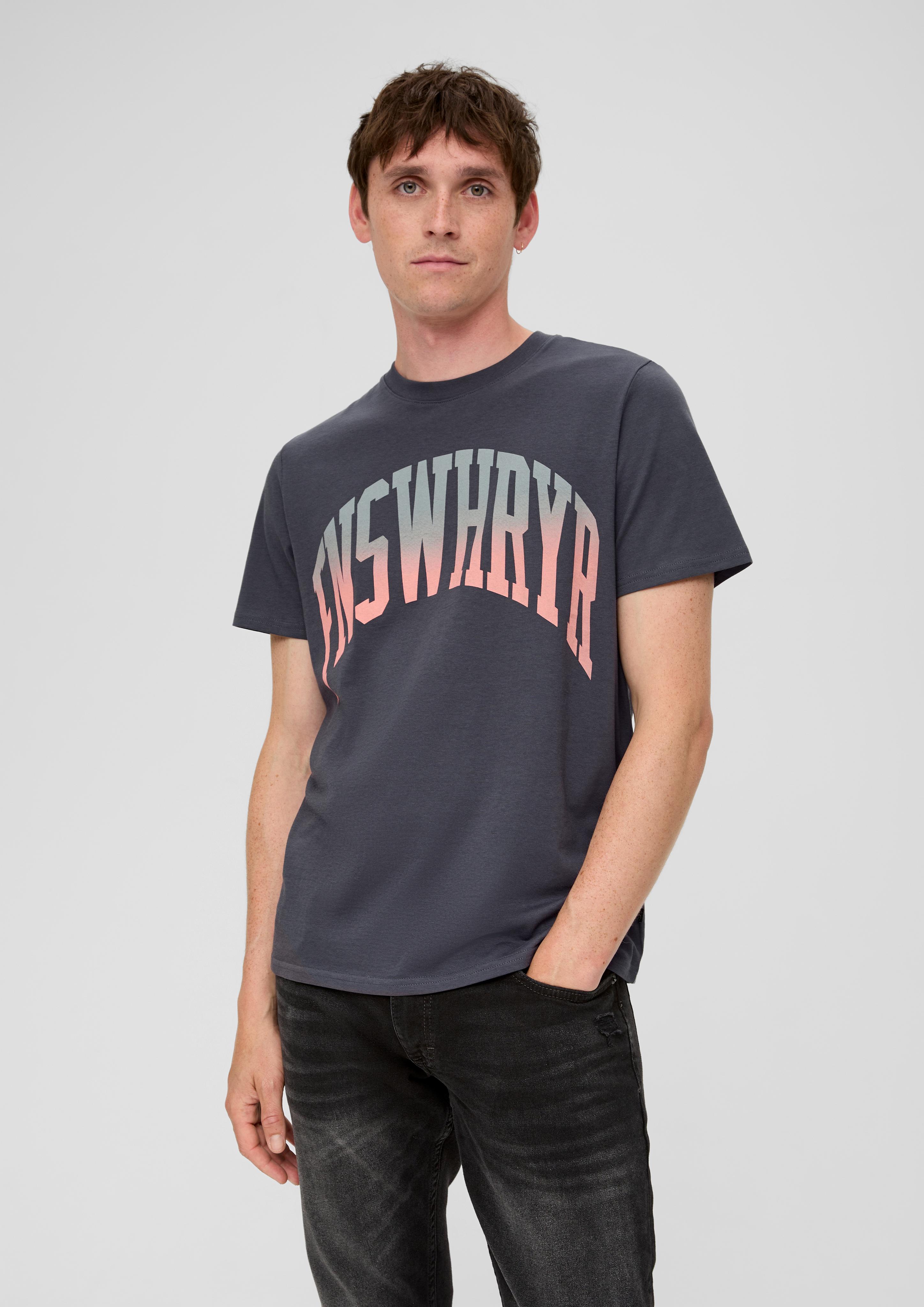 T-Shirt mit Frontprint  2134873-98D0