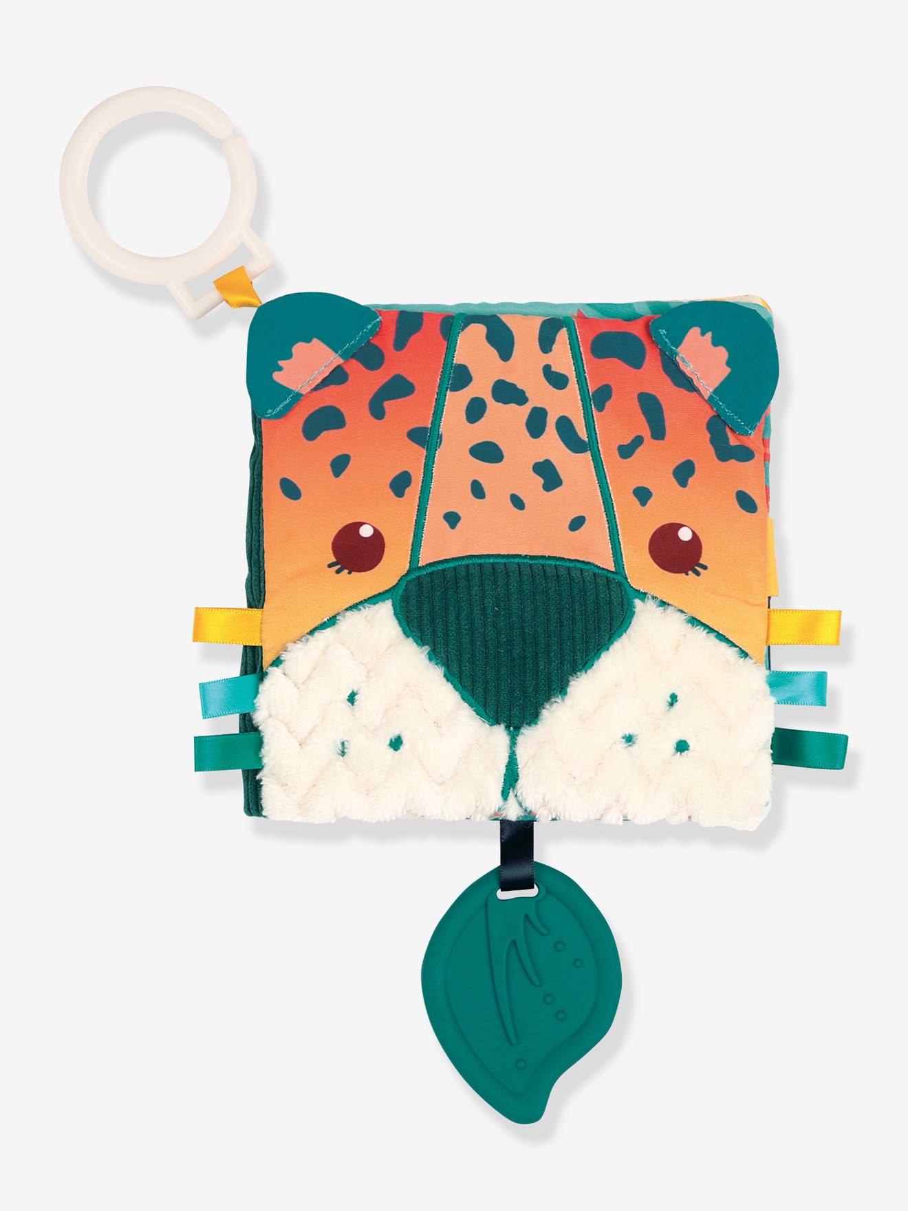 Livre tissu Jungle LUDI multicolore