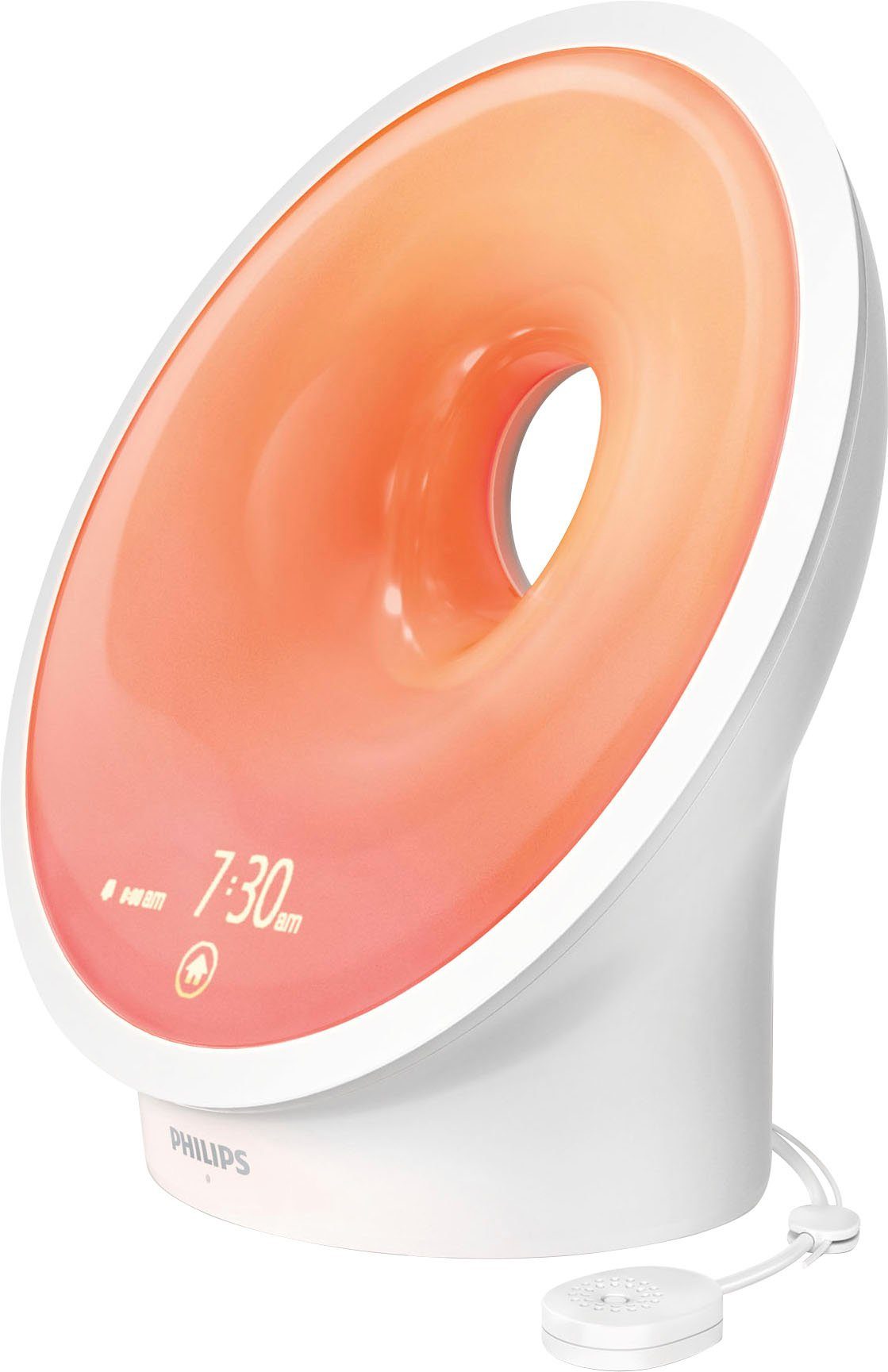 Philips Tageslichtwecker SmartSleep HF3672/01 mit 8 natürlichen Wecktönen, UKW Radio und 25 Lichteinstellungen