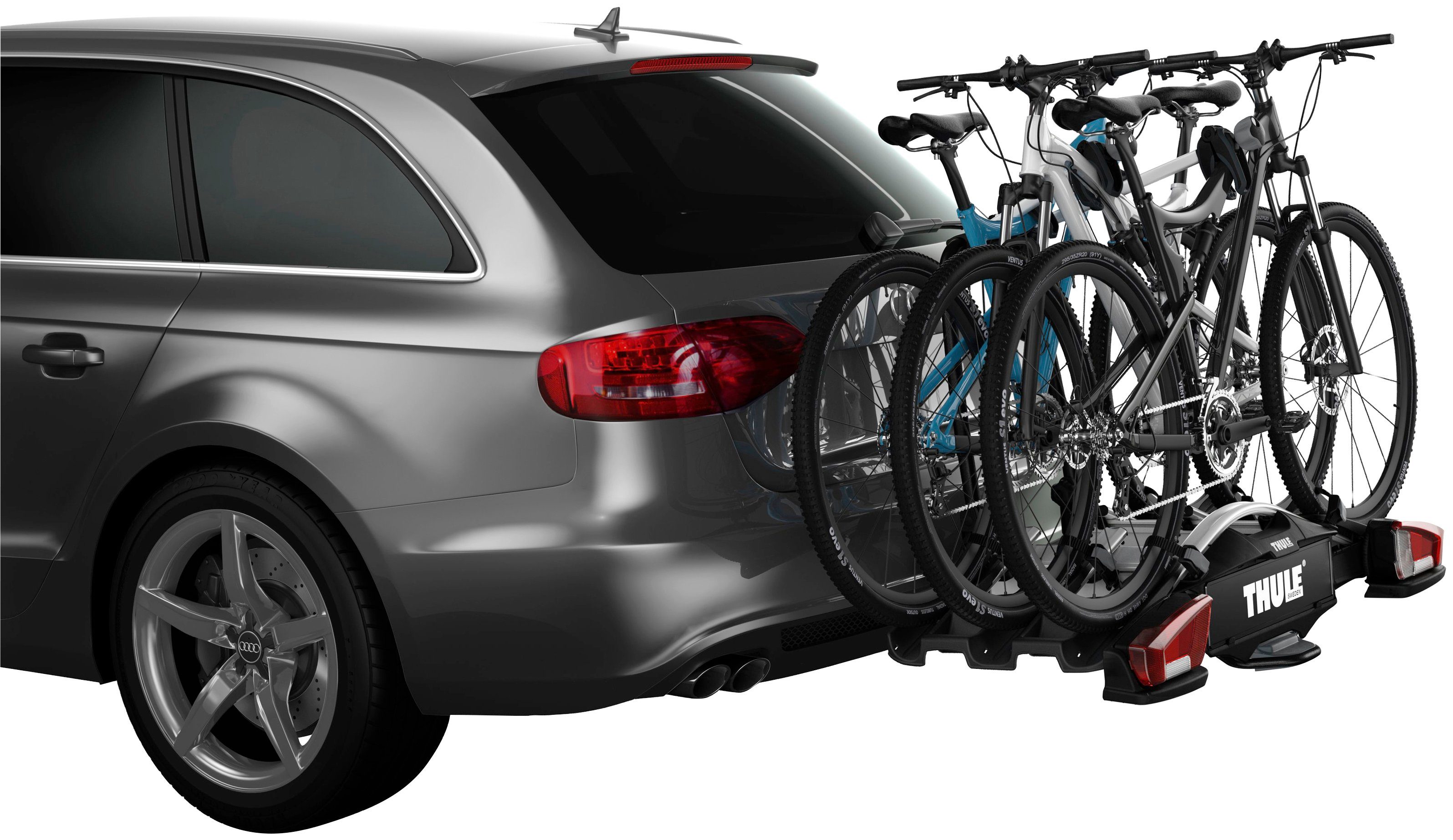 Thule Kupplungsfahrradträger VeloCompact 3Bike, für max. 3 Räder