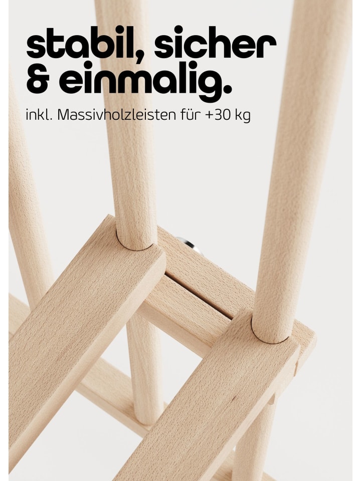Sämann Sämann Laufgitter faltbar mit SleepPlus Matratze - natur günstig kaufen 100x100 cm