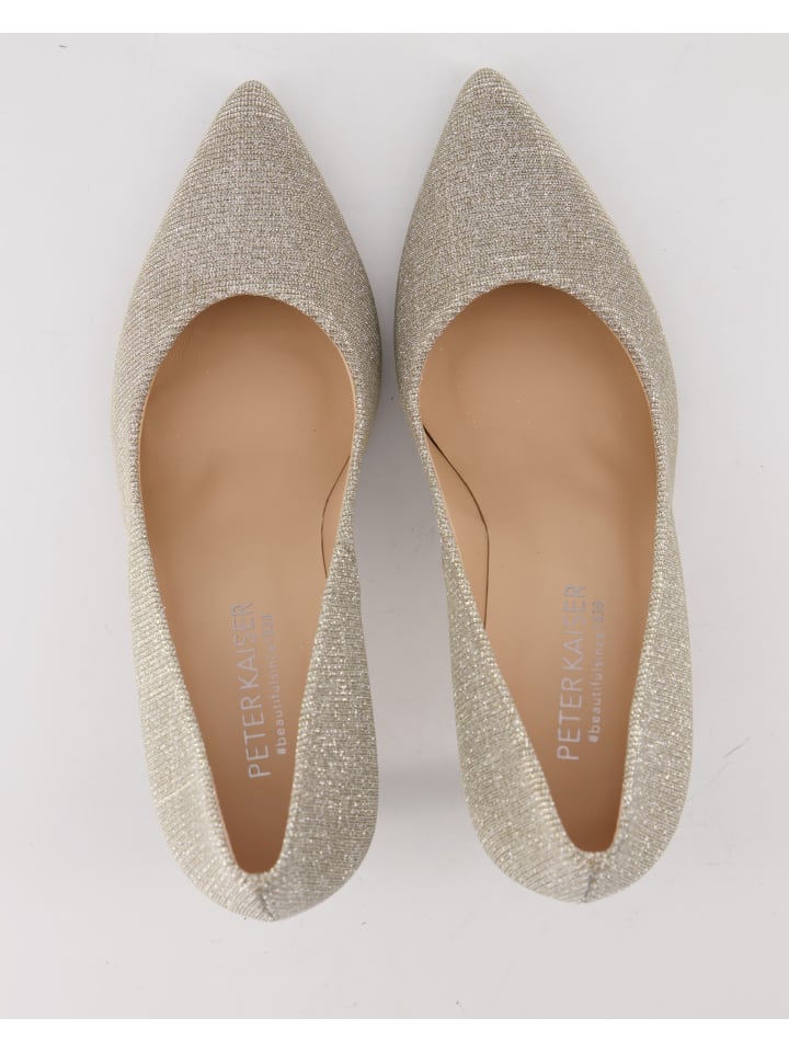 PETER KAISER Klassische Pumps in Gold günstig kaufen