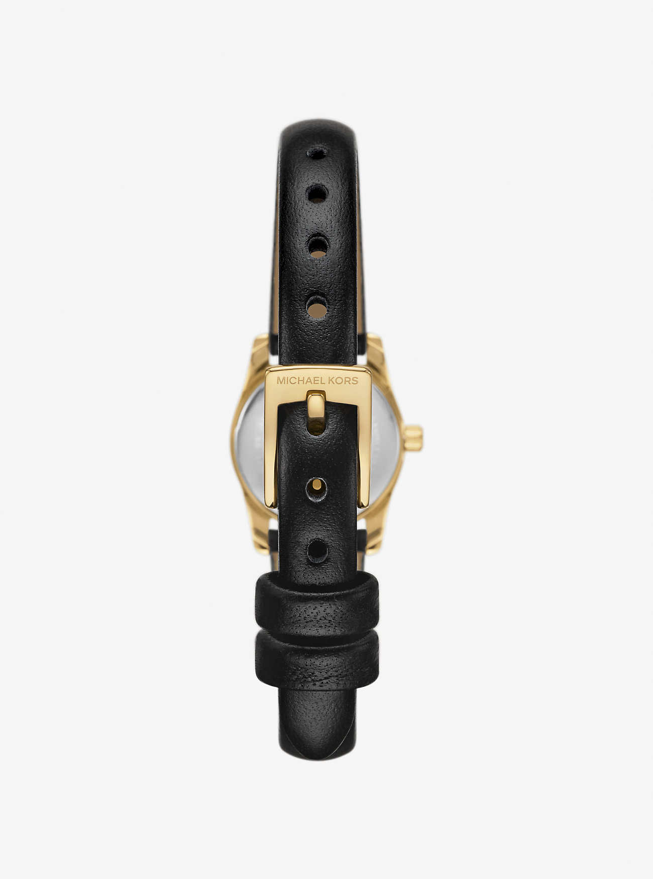 Orologio Micro Lexington in pelle - NERO