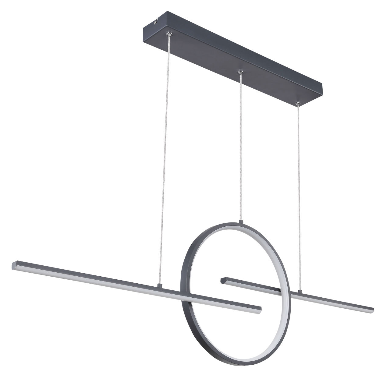 Globo Lighting - BARRAL - Hängeleuchte Metall Graphit, LED