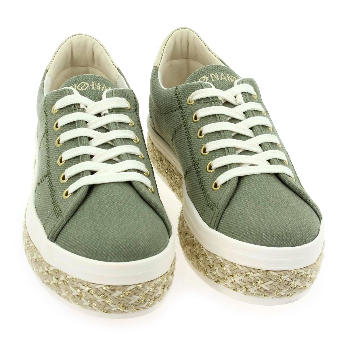 No Name  MALIBU SNEAKER GAMA - Kaki