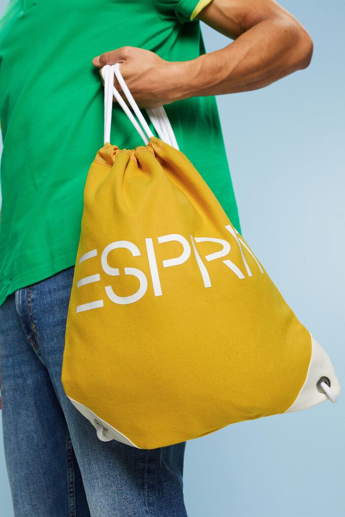 Logo-Rucksack mit Kordelzug
