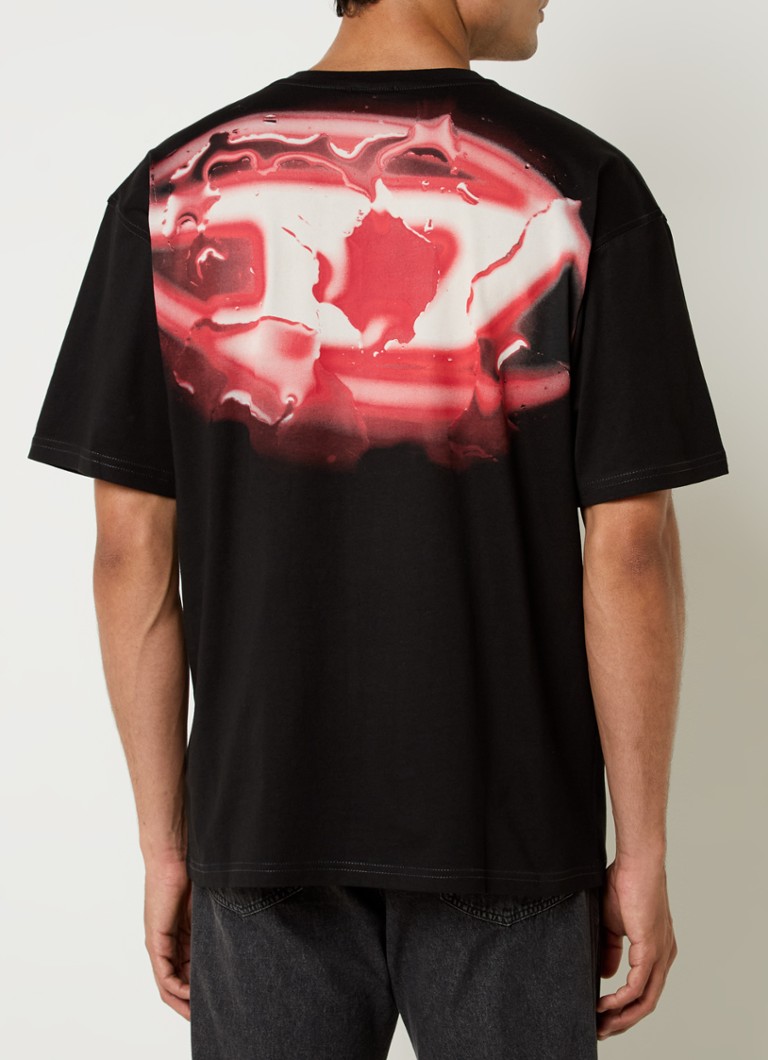 Tricou Diesel T-Boxt-K3 cu logo imprimat