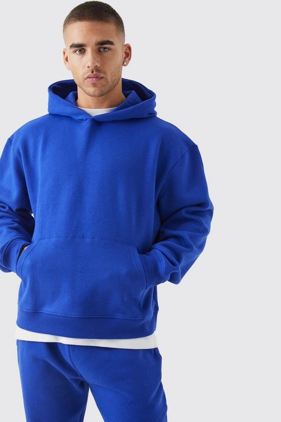 Kastiger Oversize Trainingsanzug mit Kapuze