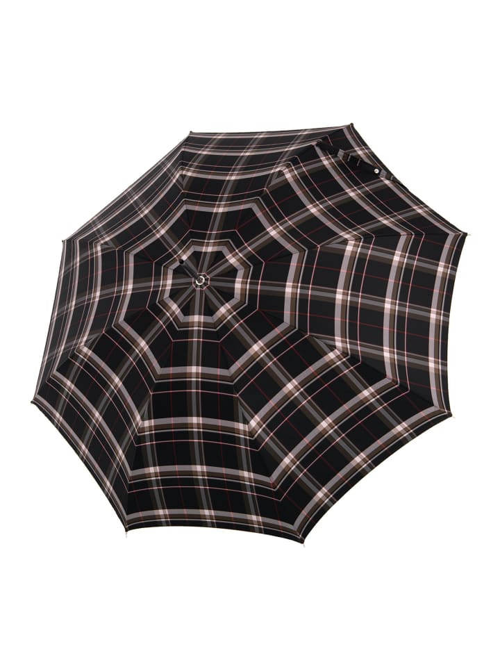 doppler Manufaktur Classic Elegance Stockschirm 91 cm in check brown günstig kaufen onesize