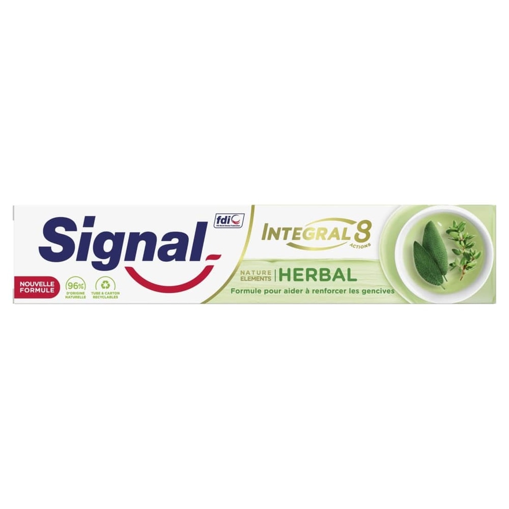 signal SIGNAL  Dentifrice Integral 8 Nature Elements Herbal 75ml Dentifrice