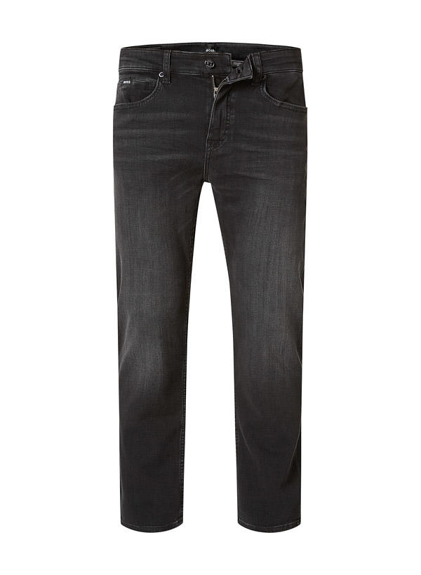 BOSS Black, Jeans Delaware, Slim Fit, Baumwoll-Stretch, schwarz