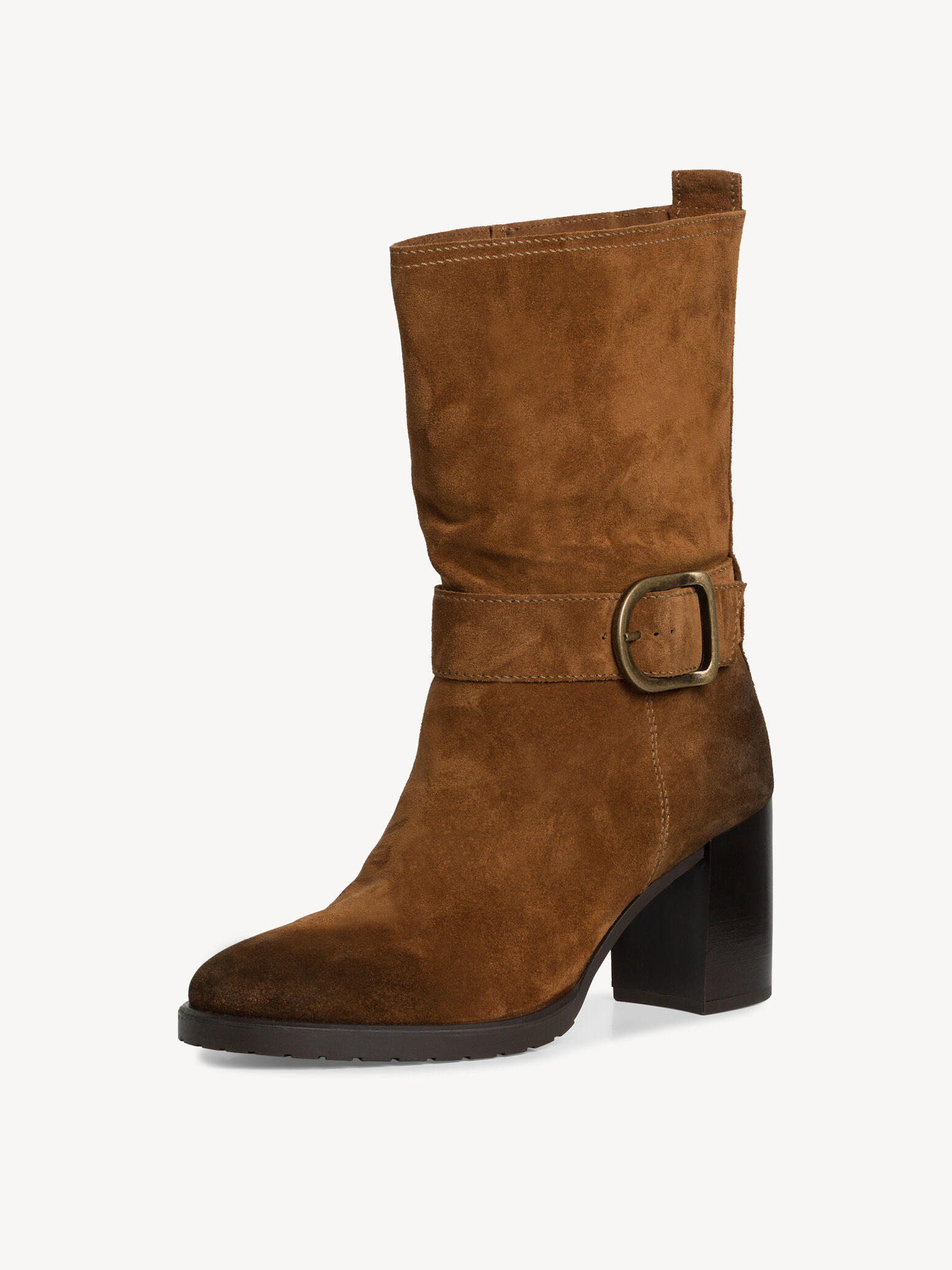 Bottes de cow-boy en cuir - marron