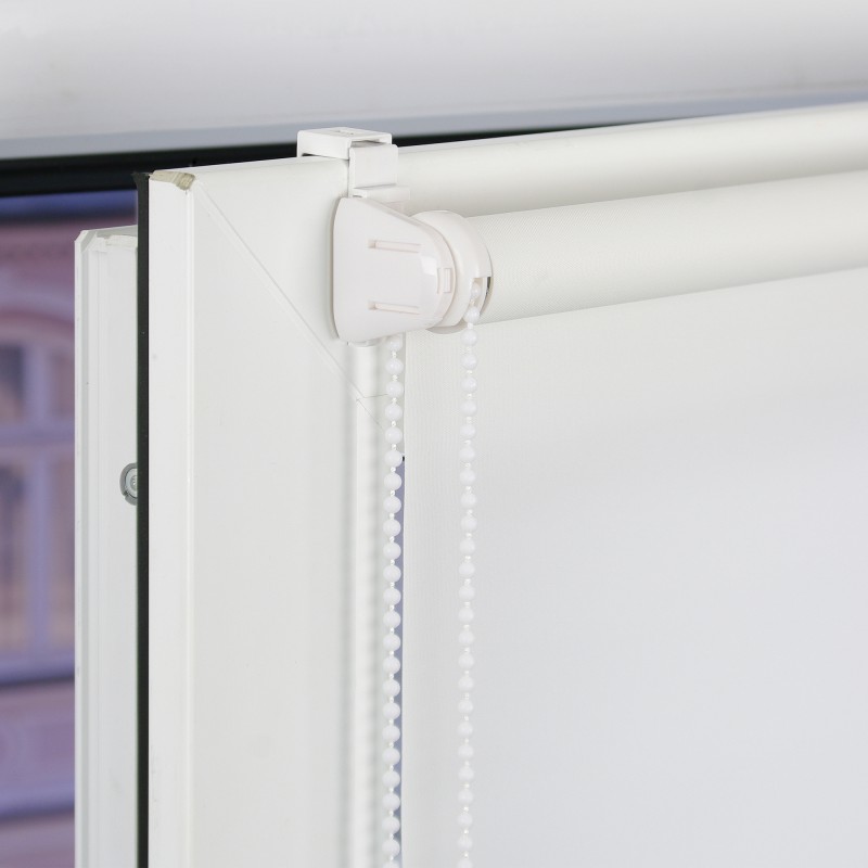Powertec Bella Casa Klemmfix-Rollo, ca.150x60cm, Weiß