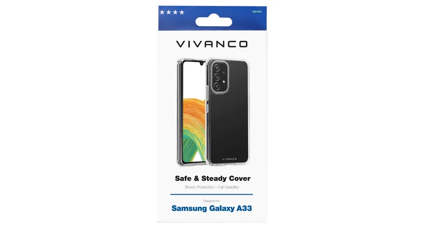 Safe and Steady, Anti Shock Cover für Samsung Galaxy A33