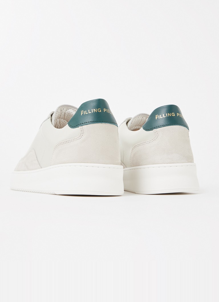 Buty sportowe Filling Pieces Mondo Squash ze skóry z detalami zamszowymi.