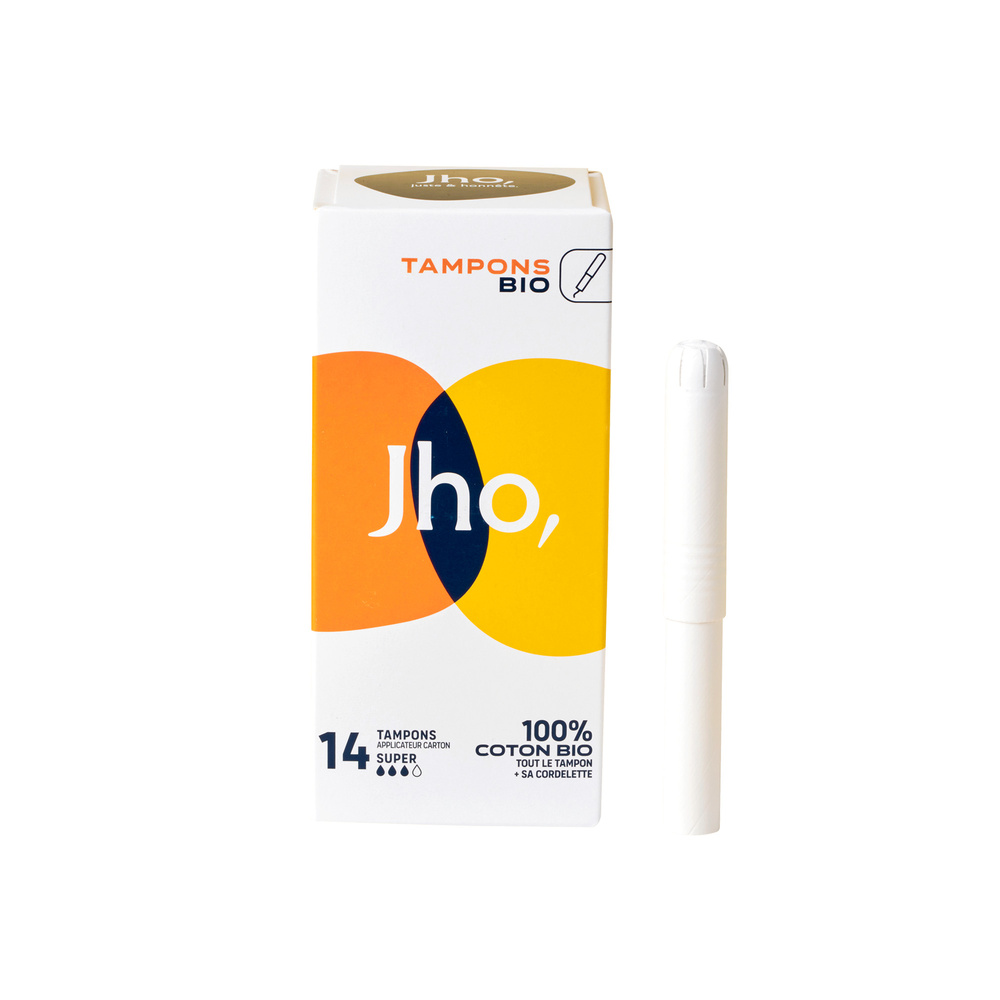 Jho Tampons avec applicateur carton - super Hygiène intime féminine