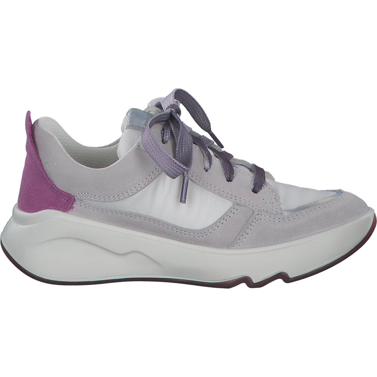 Superfit MELODY 000635, Sneakers Low, Kinder, weiß