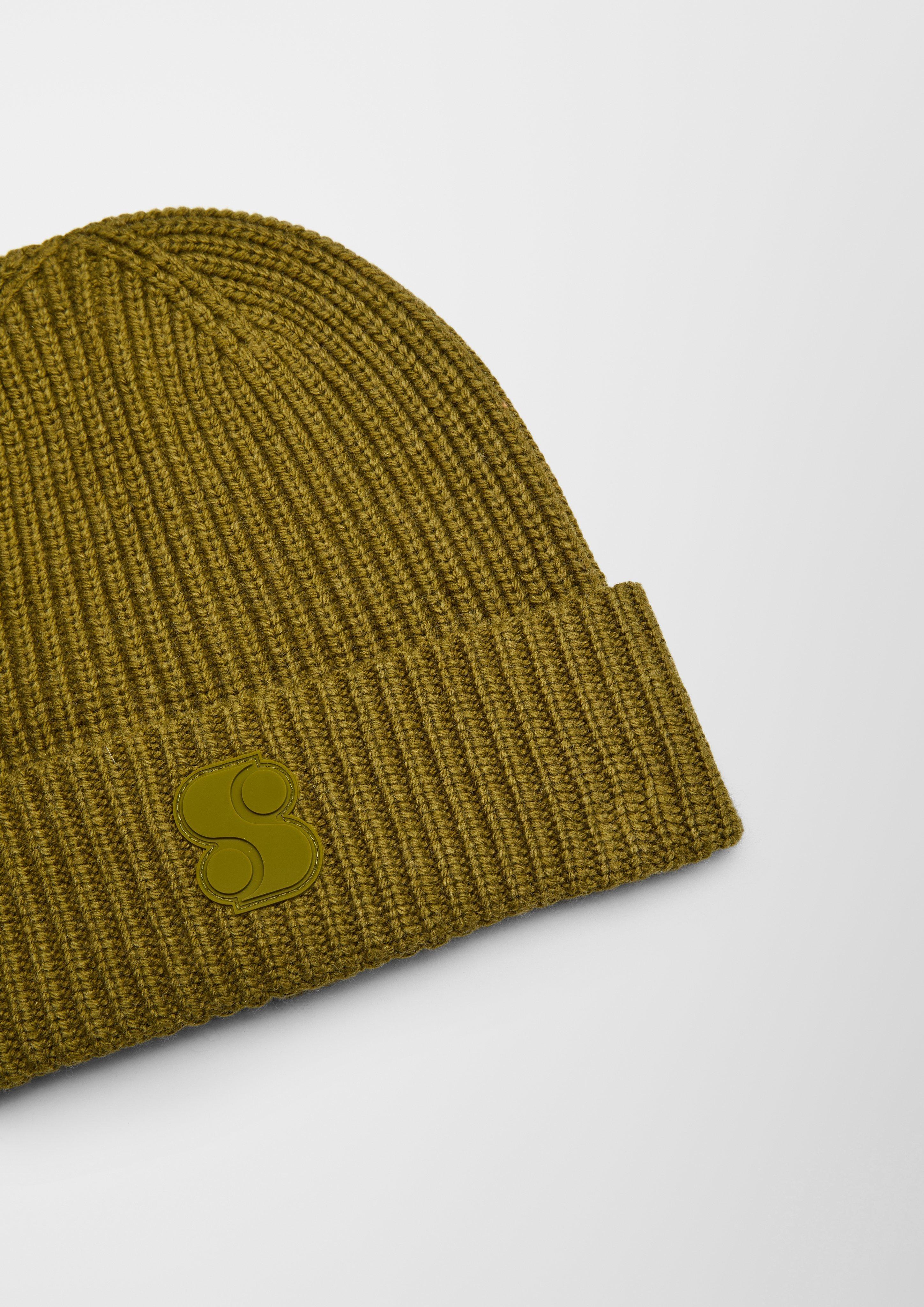 Strickmütze mit Viskose und Wolle  2119534-7734
