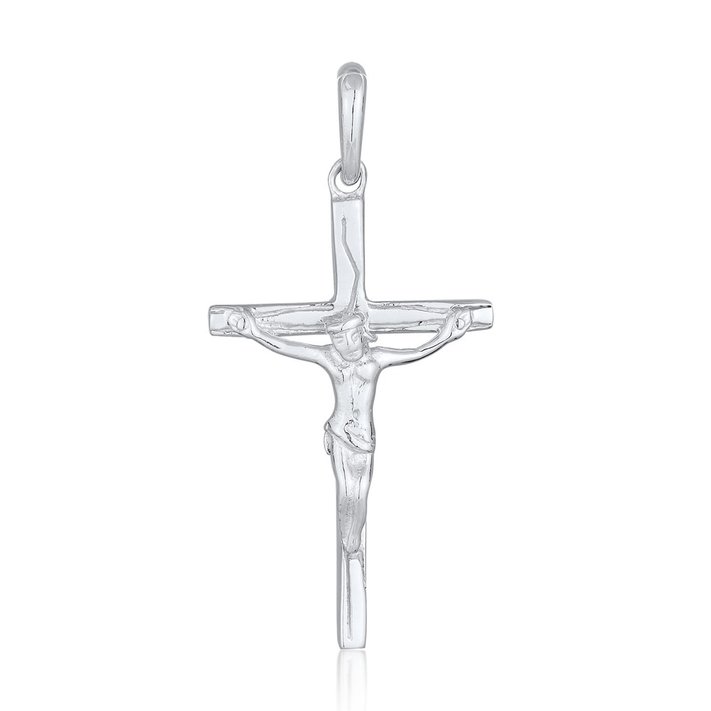 Elli Elli Pendentif Femmes pendentif Croix Religion Foi Vintage en argent sterling 925 Pendentif