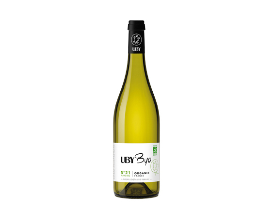 Uby N°21 Byo Blanc - Colombard, Ugni Blanc, Sauvignon Blanc Sud-Ouest Côtes de Gascogne