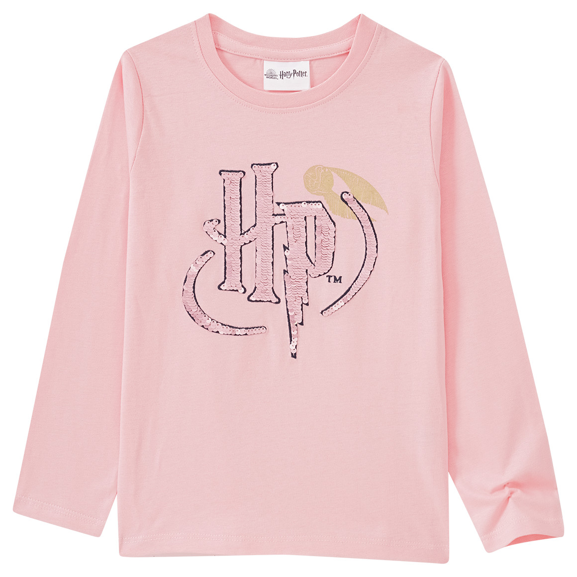 Harry Potter Langarmshirt mit Wendepailletten
