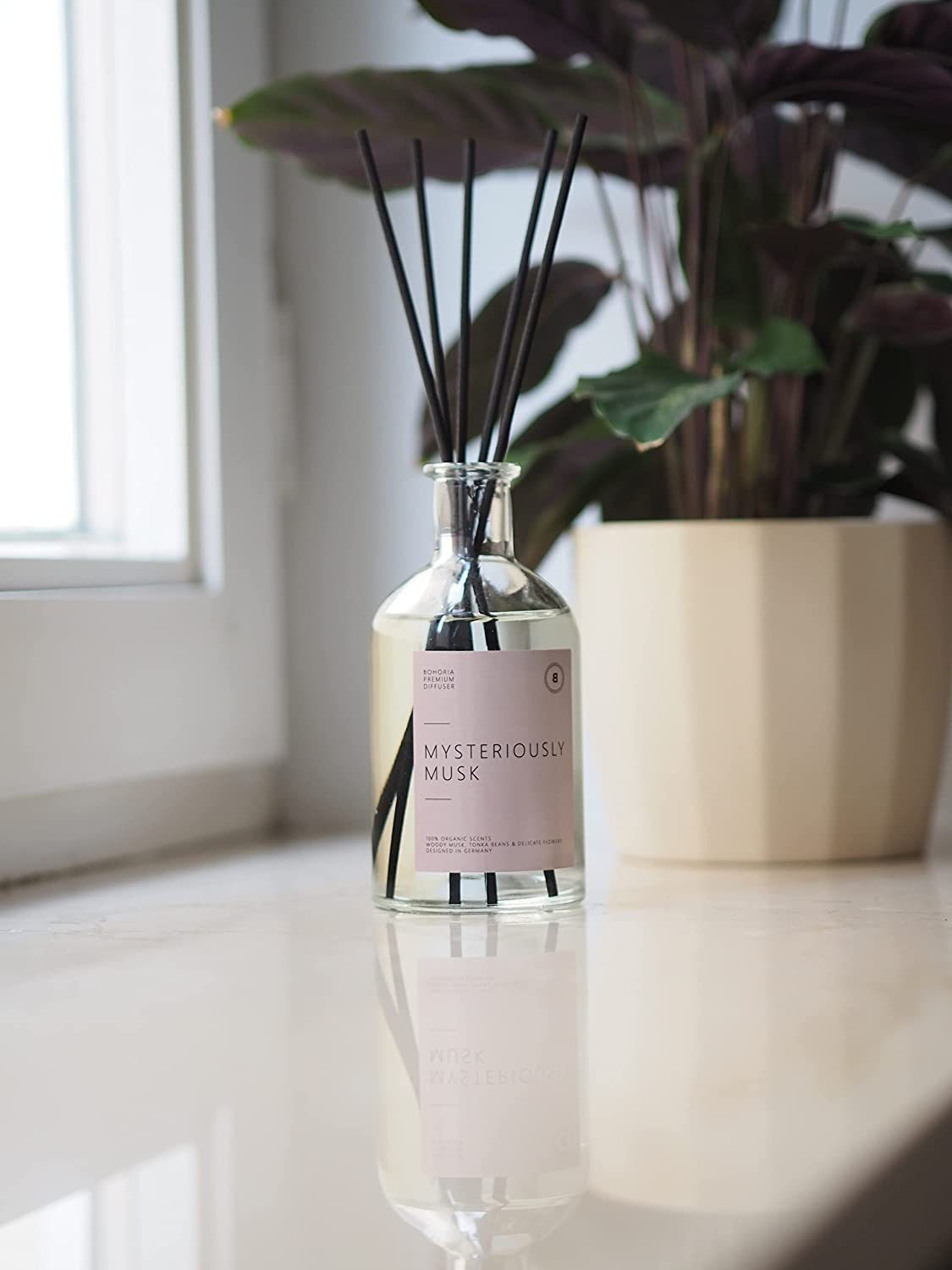 BOHORIA Duft-Set BOHORIA Raumduft mit Stäbchen, Raumduftstäbchen, Raumdiffuser, Pure Linen