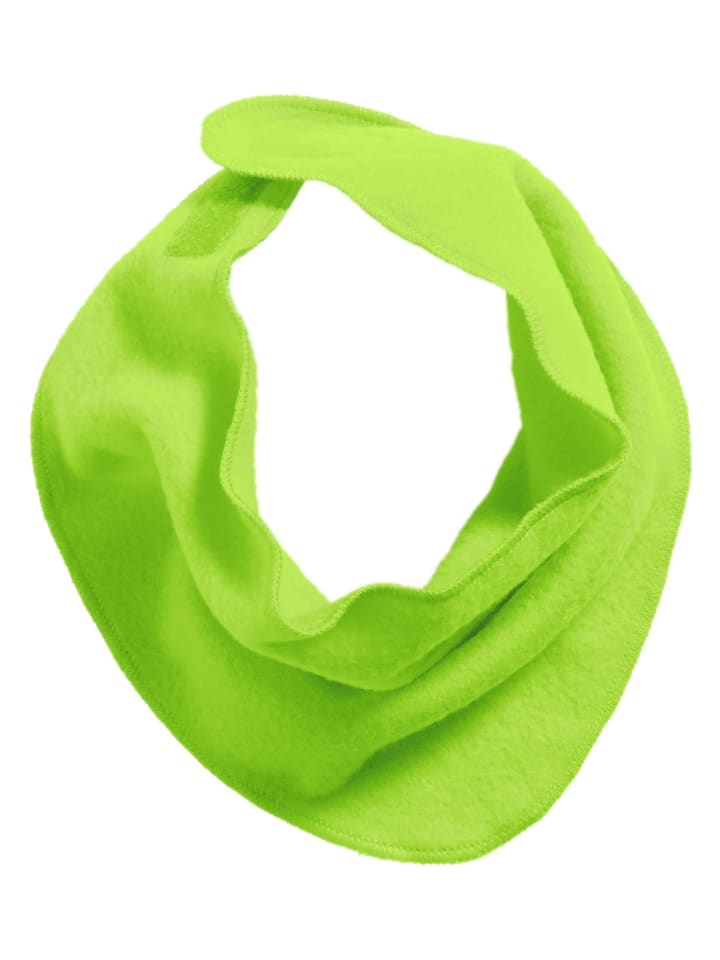 Playshoes Fleece-Dreieckstuch in Grün günstig kaufen onesize