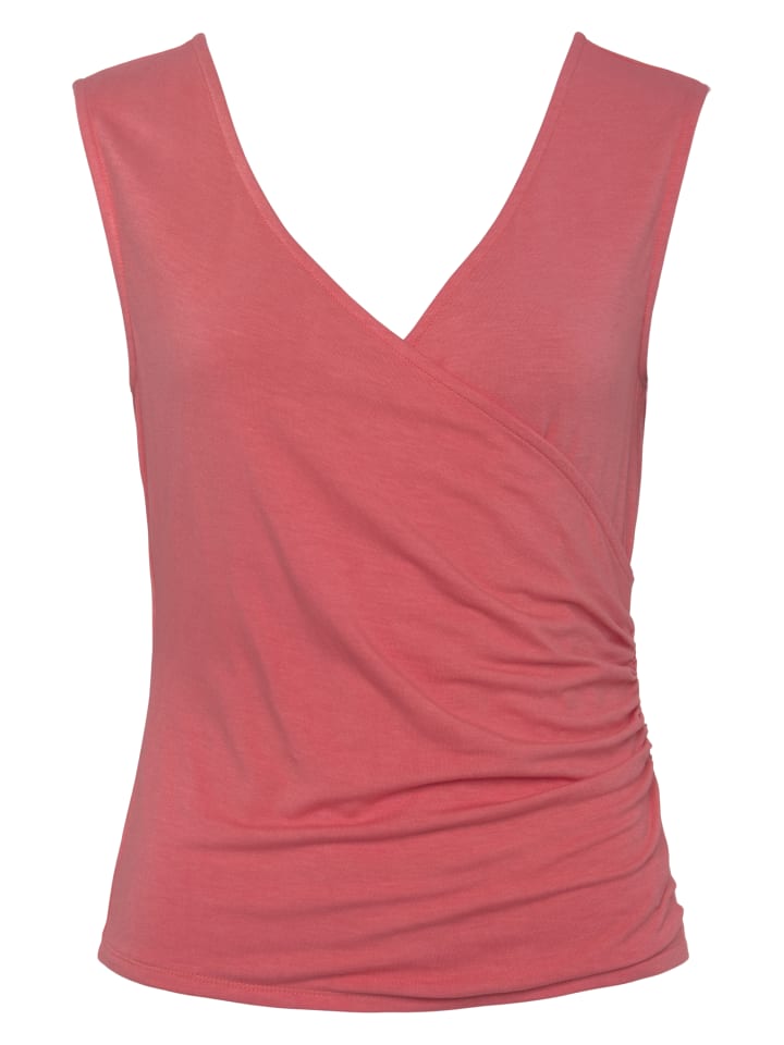 LASCANA Tanktop in pfirsich günstig kaufen