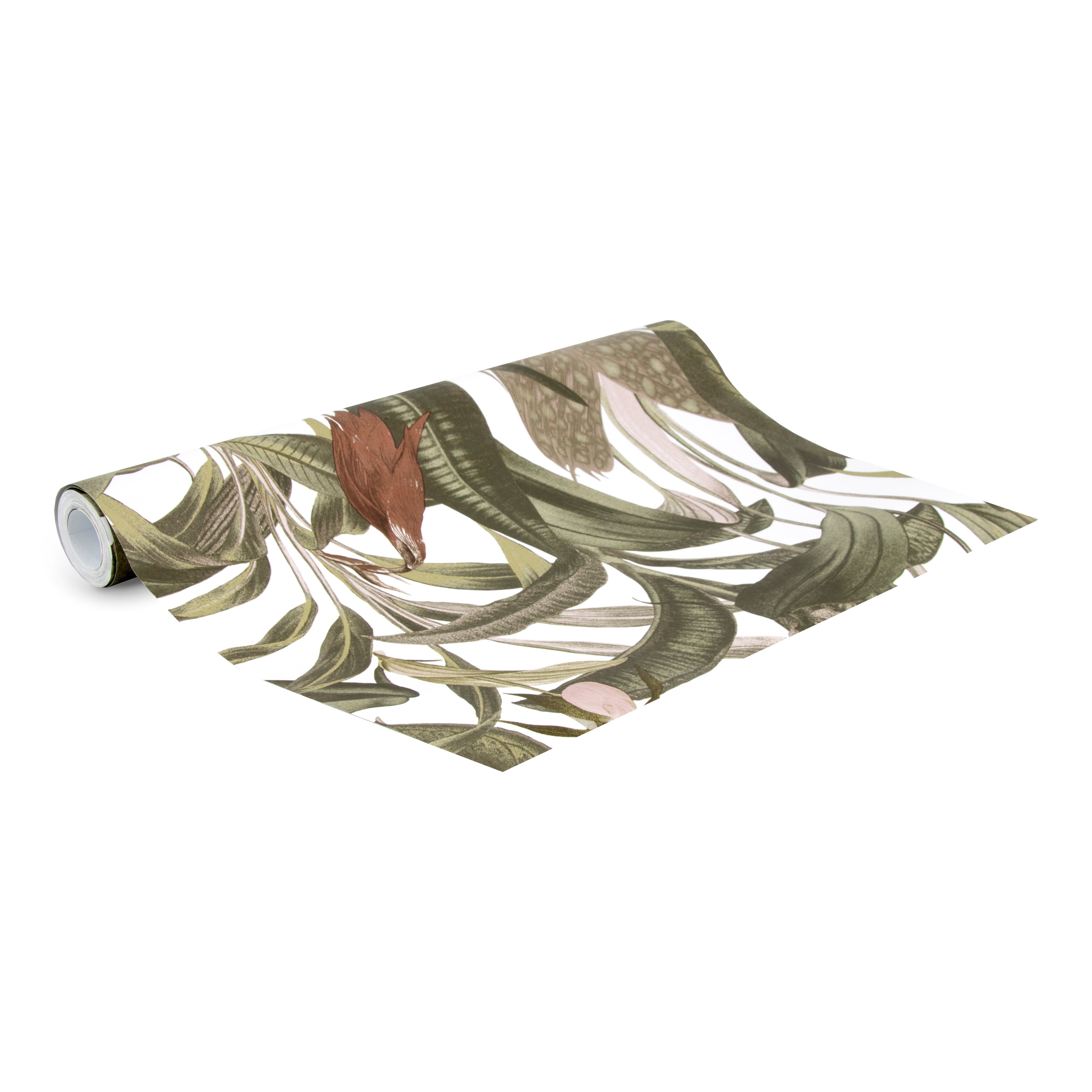 LOOKS by Wolfgang Joop Vliestapete Tropical Leaves, texturiert, botanisch, (1 St), 10mx52cm