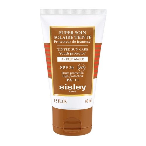 Sisley Super Soin Solaire тонирана крема за сунчање SPF 30, ћилибарна боја