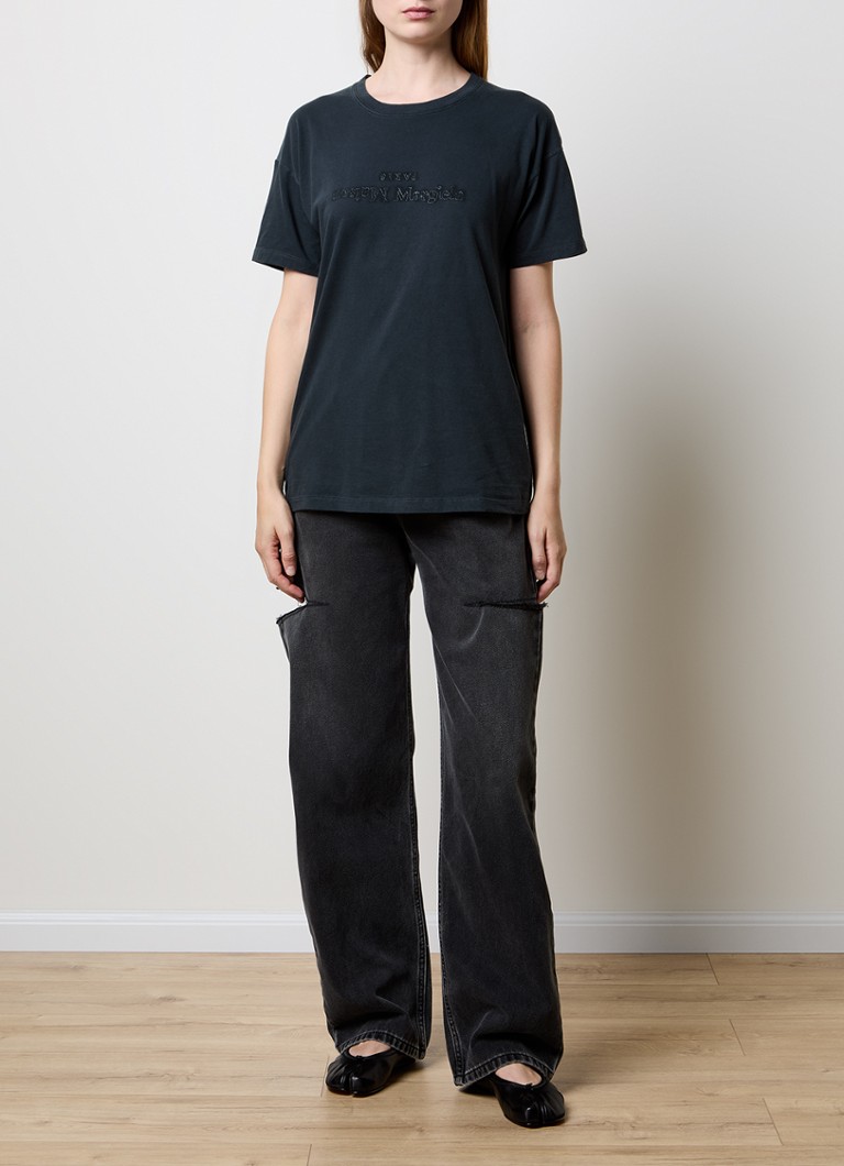 T-shirt con logo Maison Margiela