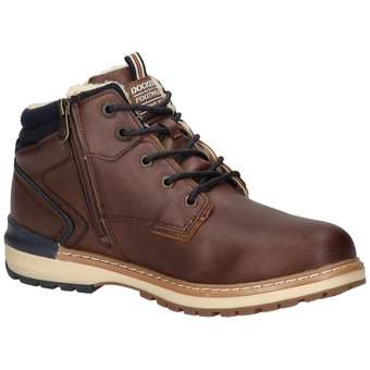 Dockers Schnürstiefelette in braun