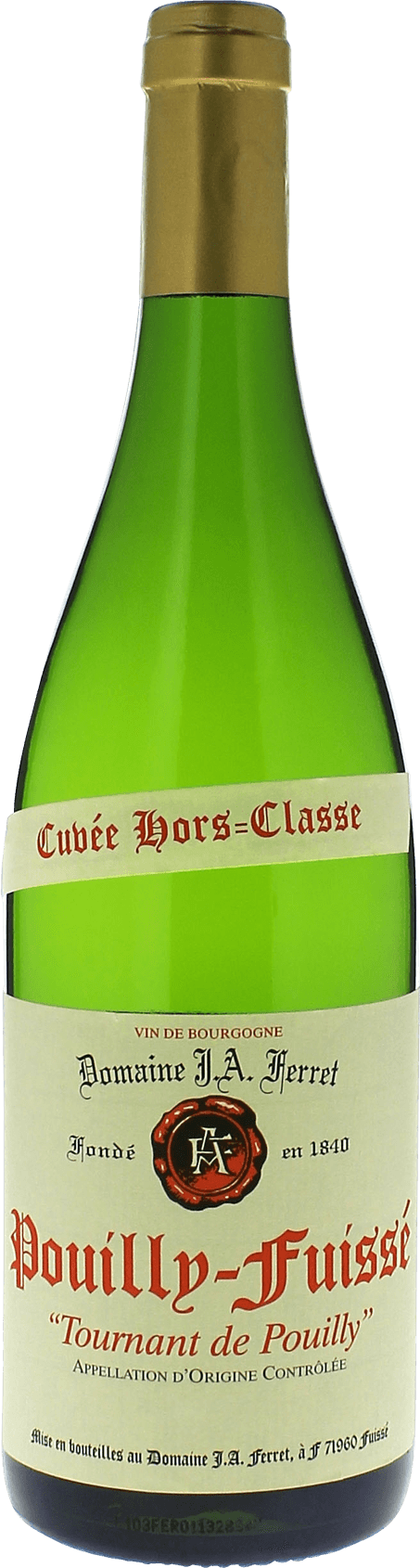 Pouilly fuissé  les reisses tournant de pouilly 2020