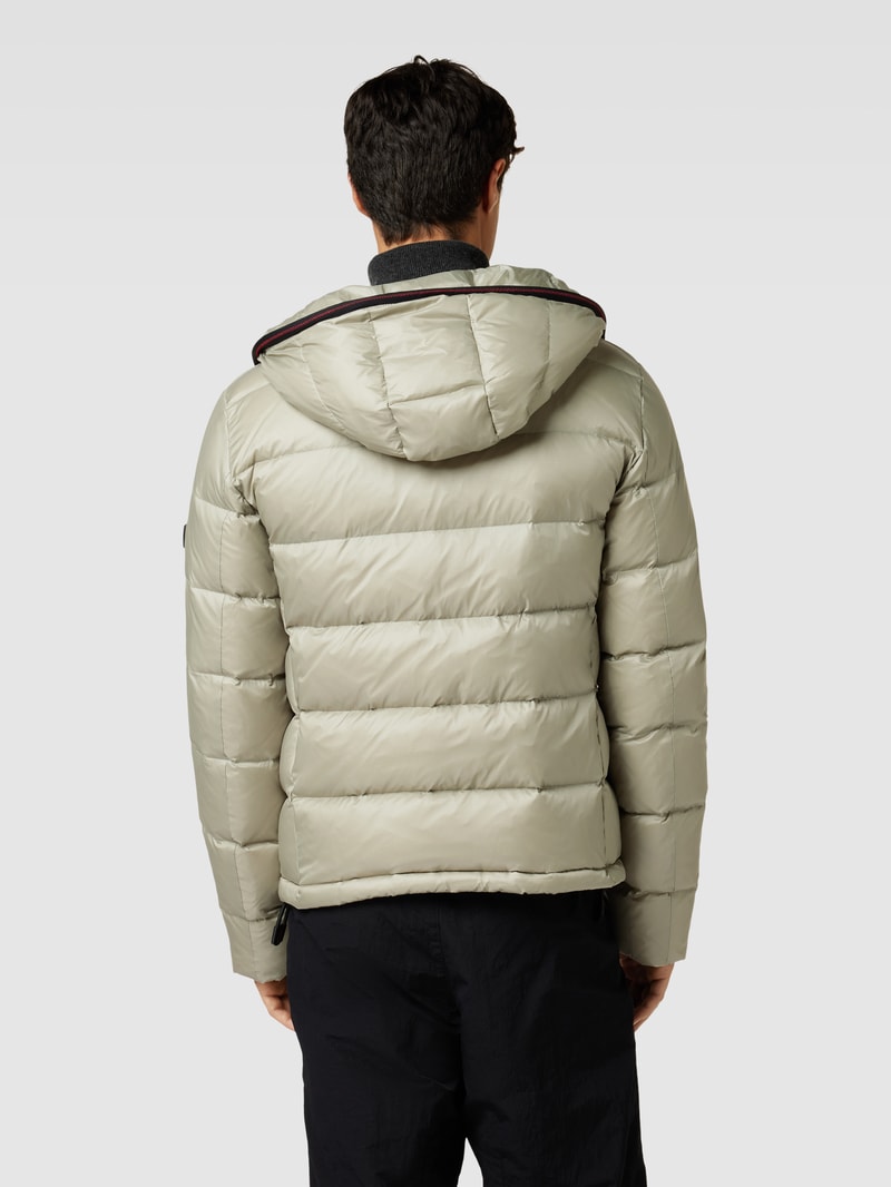 Steppjacke mit Kapuze Modell 'HONOVA NR 02' in beige