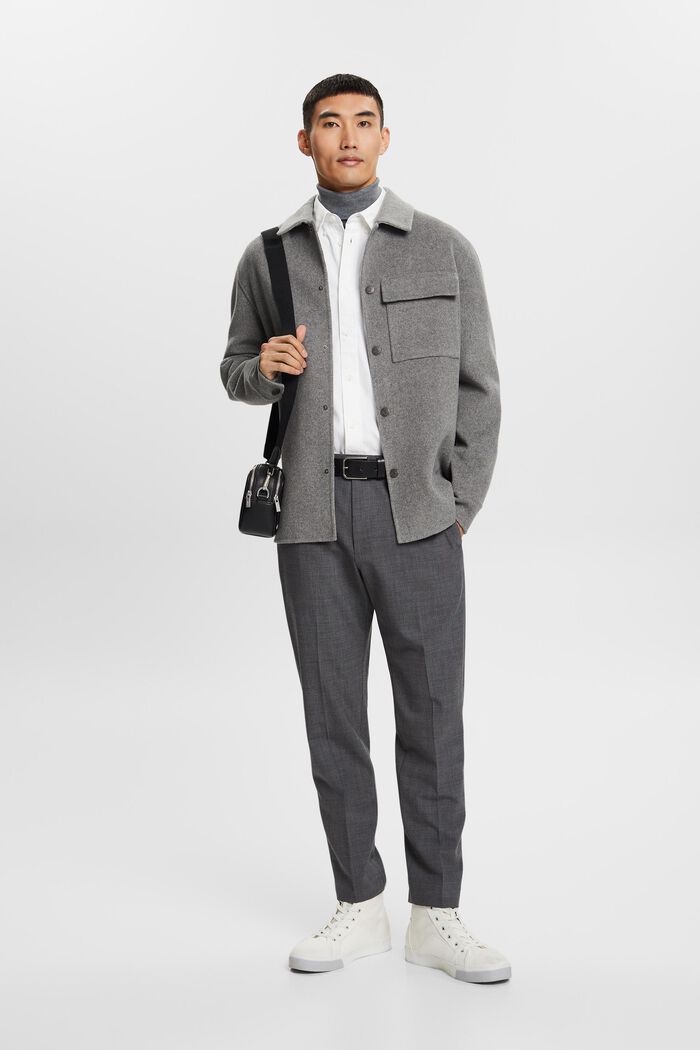 Button-Down-Hemd aus Popeline, 100 % Baumwolle