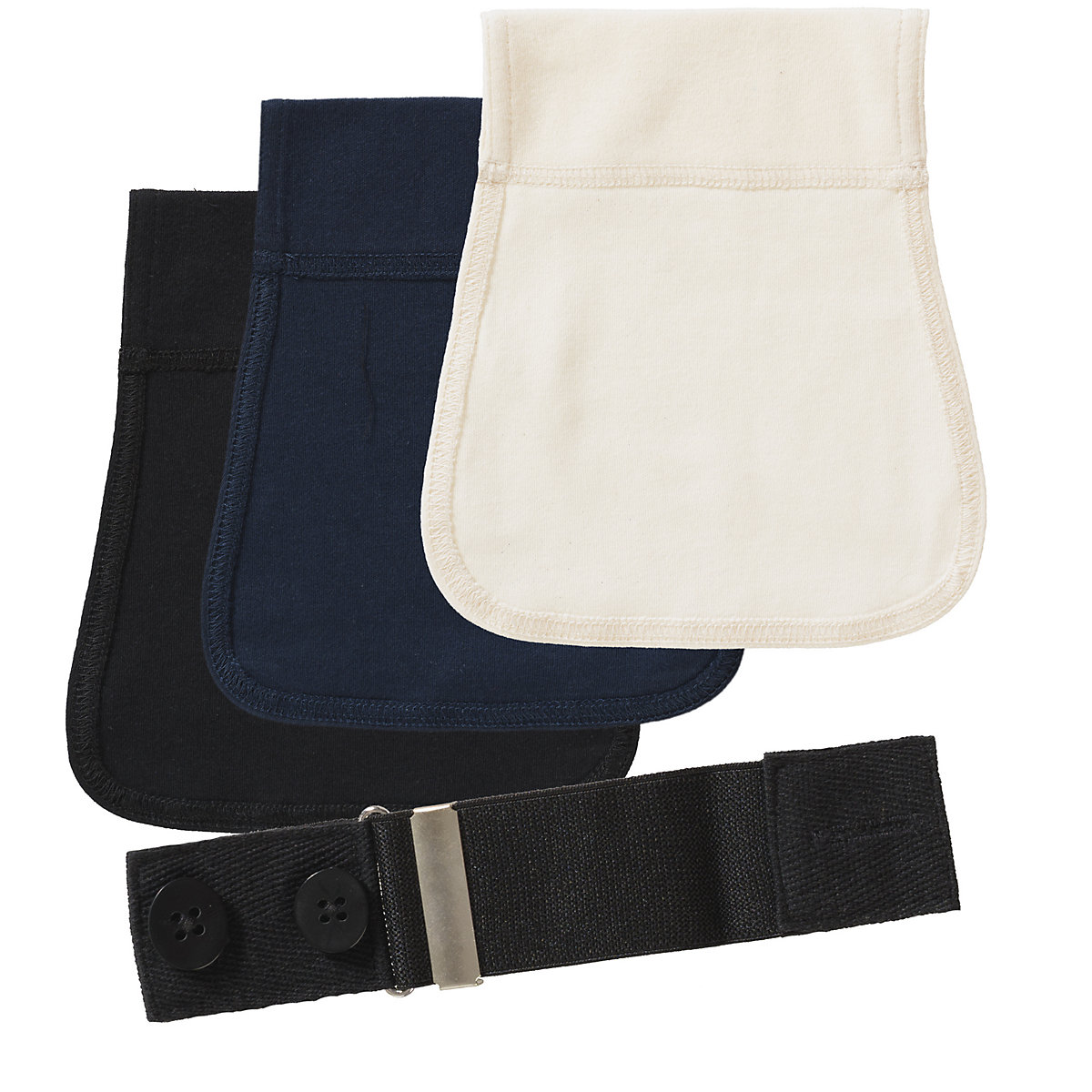 Flexigürtel 3er-Pack für Hosen