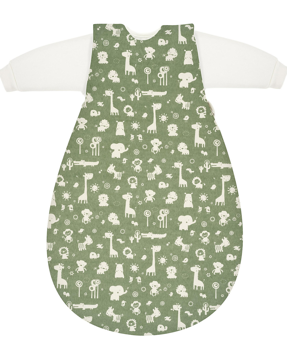 Baby-Mäxchen Schlafsack 3tlg. - TOG 2,5 - Granite Animals, 80/86